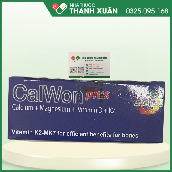 Calwon Plus - Viên uống bổ sung canxi hữu cơ